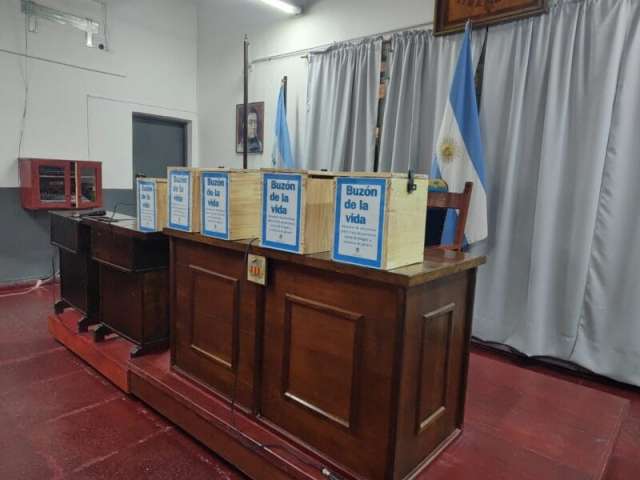 En Ituzaingó, se lanzaron los "Buzones de la Vida"